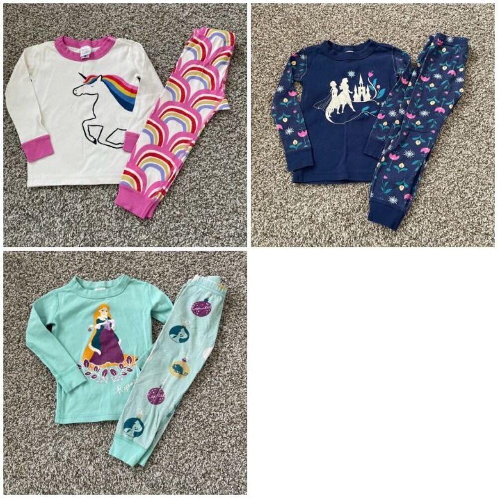 3T / Toddler Girl Hanna Andersson Pajamas Bundle